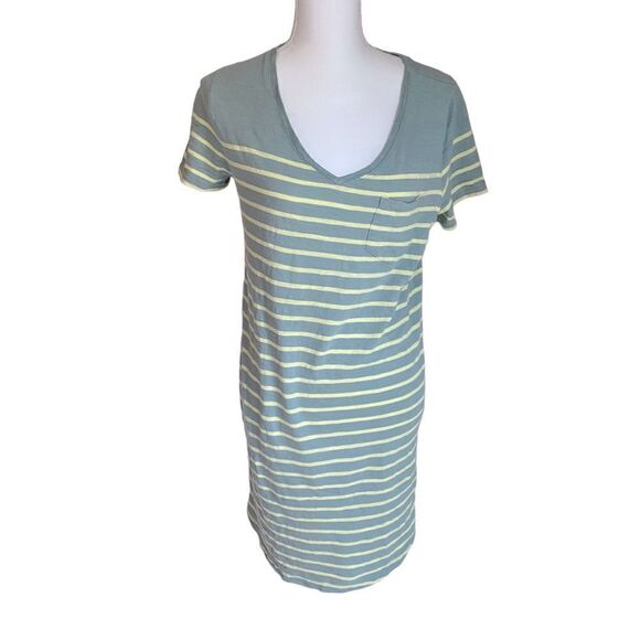 GAP Stripe Tee Shirt Dress Size Medium - Picture 1 of 4